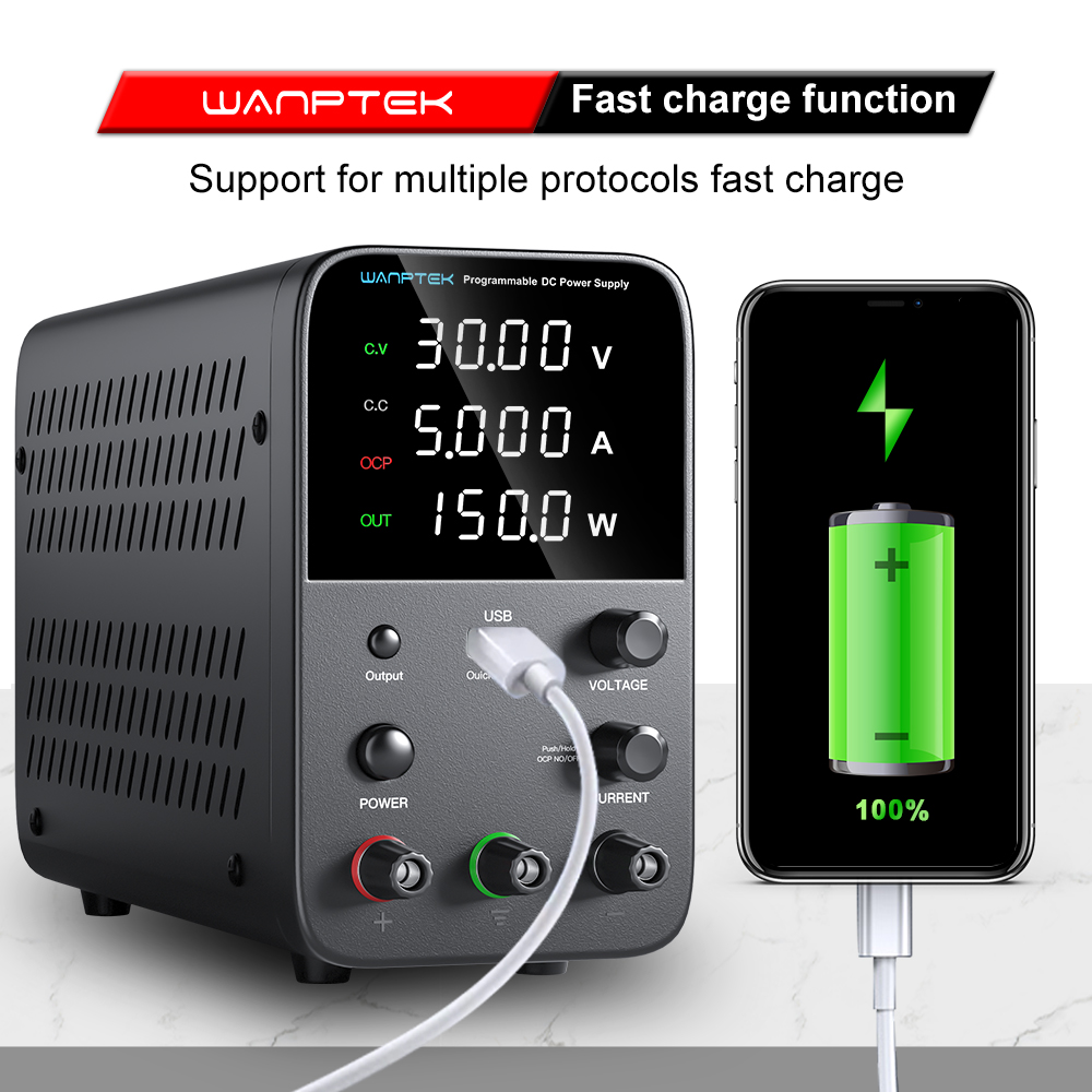 Nguồn cấp điện một chiều có th - đánh giá và giá Programmable Dc Power Supply 30V 10A