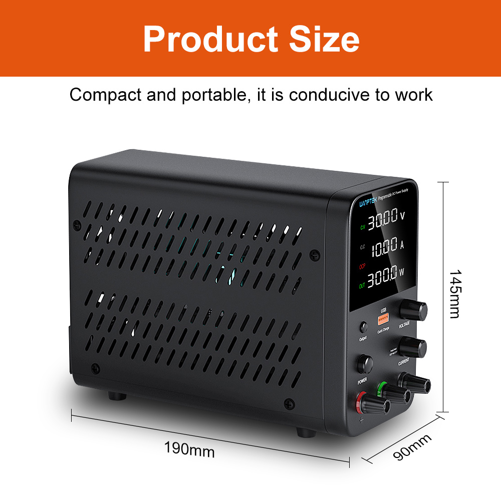 Nguồn cấp điện một chiều có th - đánh giá và giá Programmable Dc Power Supply 30V 10A