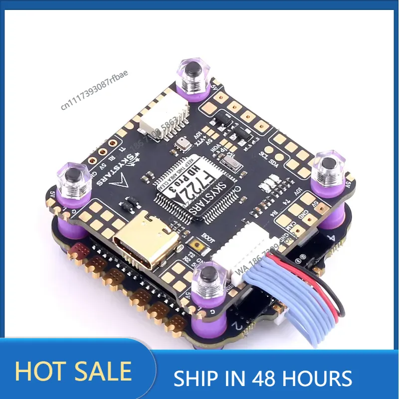 Skystars F7 F722HD PRO3 Flight - đánh giá và giá Fpv Flight Controller F7 Stack 60A