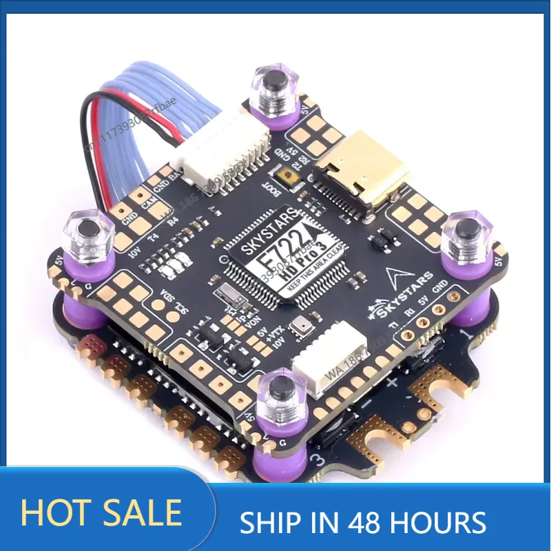 Skystars F7 F722HD PRO3 Flight - đánh giá và giá Fpv Flight Controller F7 Stack 60A
