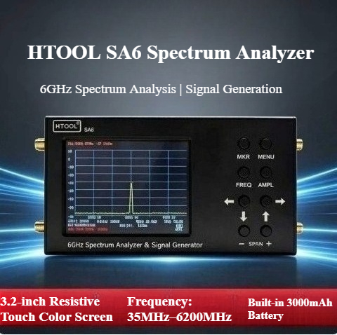 Handheld Spectrum Analyzer 35M - đánh giá và giá Signal Generator Spectrum Analyzer